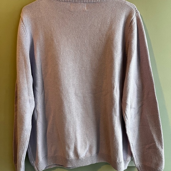 Alfred Dunner Lavender Sweater with Floral Accents Large CottageCore NWT - Picture 9 of 9